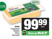 Spar Prepacked Cheese Assorted-700g