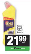 Jeyes Bleach Assorted-750ml