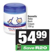 Bennetts Baby Bum Cream-150g