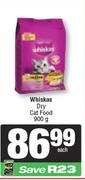 Whiskas Dry Cat Food-900g