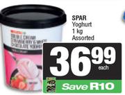 Spar Yoghurt Assorted-1kg