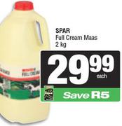 Spar Full Cream Maas-2kg