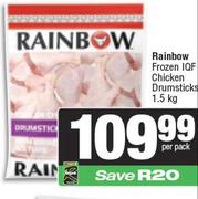 Rainbow Frozen IQF Chicken Drumsticks-1.5kg Per Pack