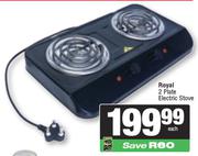 Royal 2 Plate Electric Stove