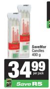 SaveMor Candles-400g Per Pack