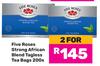 Five Roses Strong African Blend Tagless Tea Bags-For 2 x 200's Pack