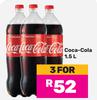 Coca Cola-For 3 x 1.5Ltr