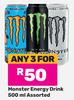 Monster Energy Drink Assorted-For Any 3 x500ml
