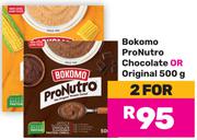 Bokomo Pronutro Chocolate Or Original-For 2 x 500g