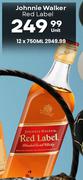 Johnnie Walker Red Label-750ml