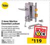 Yale 2-Lever Mortice Essential Lockset  850036169