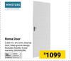 Winster Roma Door 2.032m X 813mm 850006284