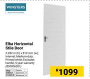 Winster Elba Horizontal Door 2.032m(h) X 813mm(w) 850006301