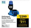 Max Performance Booster Pump 0.75kW 586852