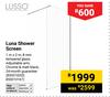 Lusso Luna Shower Screen 1m X 2m 850010202, 850010167