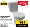 Builders Close -Coupled Toilet Suite 715000