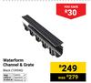 Waterform Channel & Grate (Black) 159540