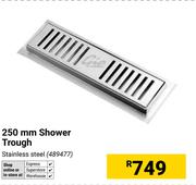 Gio 250mm Shower Trough (Stainless Steel) 489477
