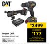 CAT Impact Drill Brushless 850042148