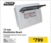 Major Tech 12-Way Distribution Board 575638
