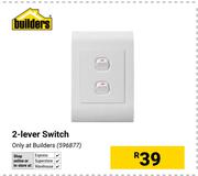 Builders 2-Lever Switch 596877