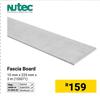 Nutec Fascia Board 10mm x 225mm x 3m 155071