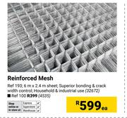 Reinforced Mesh Ref 193-6m x 2.4m 32672-Each
