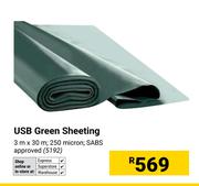 USB Green Sheeting 3 x 30m 5192