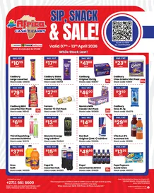 Africa Cash And Carry : Sip, Snack & Sale (07 April - 13 April 2026)