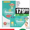 Pampers Value Pack Disposable Nappies Or Pants Assorted-52s Per Pack
