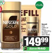 Nescafe Gold Coffee Jar 200g Or Refill 220g