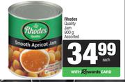 Rhodes Quality Jam Assorted-900g