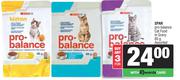 Spar Pro Balance Cat Food In Gravy Assorted-For 3 x 85g