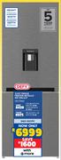 Defy 323L Metallic Fridge/Freezer WD DAC627
