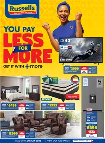 Russells : You Pay Less For More (16 April - 20 May 2026)
