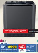 LG 15Kg Twin Tub Grey TT1561RWPT