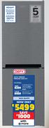 Defy 247L Fridge/Freezer DAC447