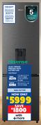 Hisense 263L Fridge/Freezer Inox H370BIT-WD