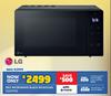 LG 30L Microwave Black MS3032JAS