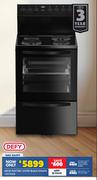 Defy 60cm Electric Stove Black DSS694