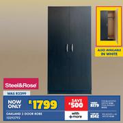 Steel & Rose Oakland 2 Door Robe