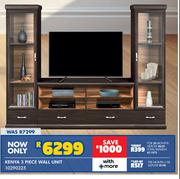 Kenya 3 Piece Wall Unit