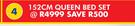 Sleepmasters Brooklyn 152cm Queen Bed Set