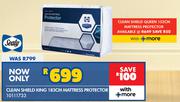 Clean Shield King 183cm Mattress Protector