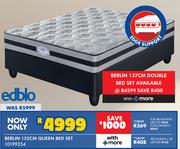Edblo Berlin 152cm Queen Bed Set