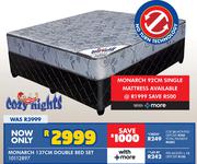 Cozy Nights Monarch 137cm Double Bed Set