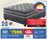 Sealy Columbia 152cm Queen Bed Set