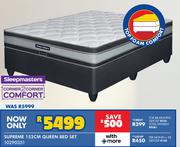 Sleepmasters Supreme 152cm Queen Bed Set