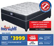 Cozy Nights 137cm Double Bed Set