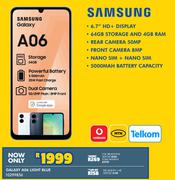 Samsung Galaxy A06 Light Blue
